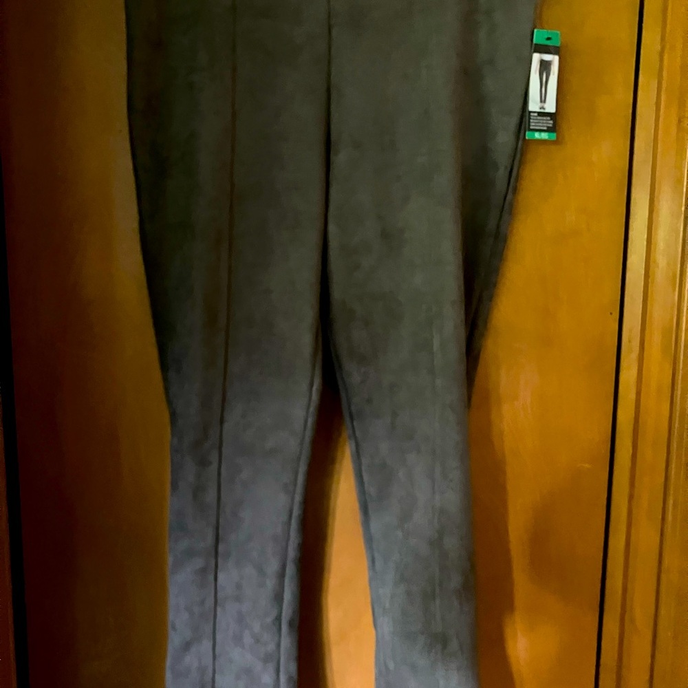 Andrew Marc, unused suede like lined slacks. XL, seamed reinforced. - Picture 2 of 5